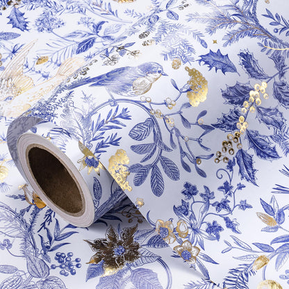 Chinoiserie Nutcracker Christmas Wrapping Paper