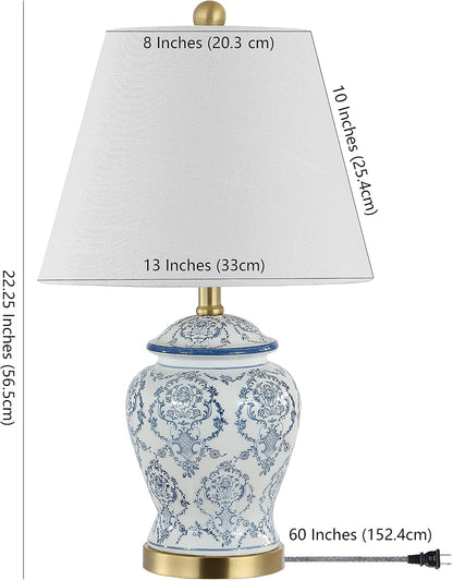 Juliana Chinoiserie Urn Table Lamp, 22.25 Inch