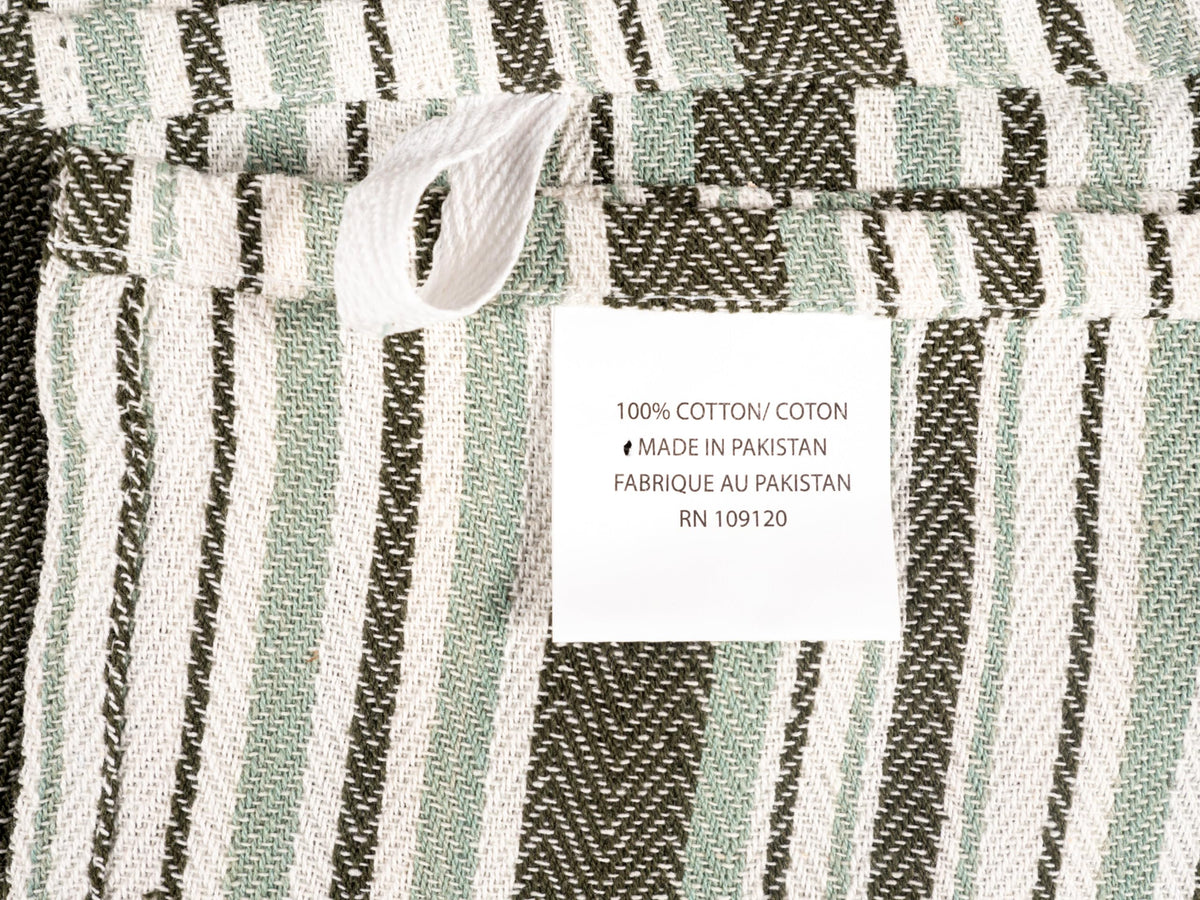 Navy Kitchen Towels, Set of 10