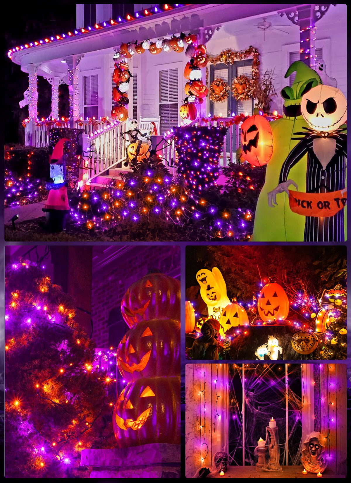 Solar Christmas String Lights, 100 LED, 40 ft