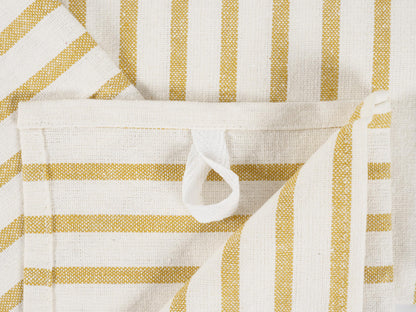 Navy Kitchen Towels, Set of 10