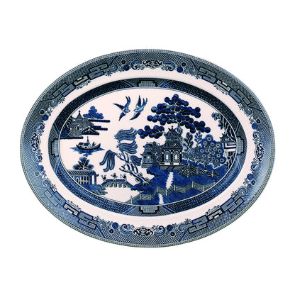 Johnson Brothers Willow Blue Teacup, Platter, Bowl or Set