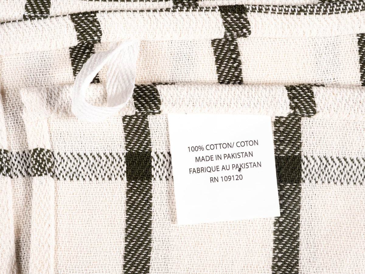 Navy Kitchen Towels, Set of 10